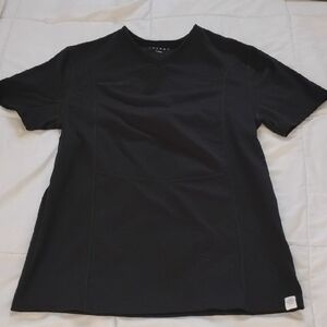 Elegant Black V-Neck Women's Tee